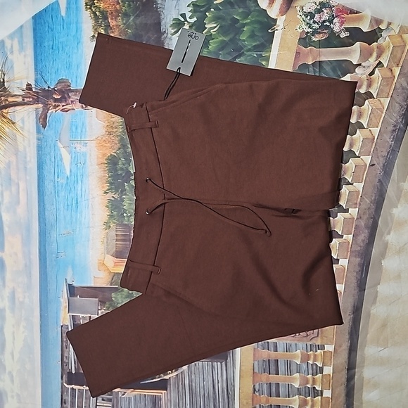 One by Chapter One Brown‎ Joggers Pants Size XS NWT - Picture 1 of 5